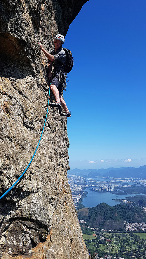 Rock climbing Pedra da Gavea