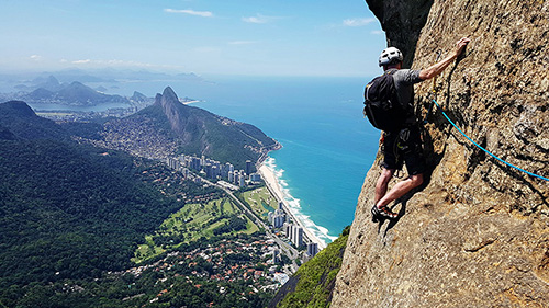 Rock climbing Pedra da Gavea