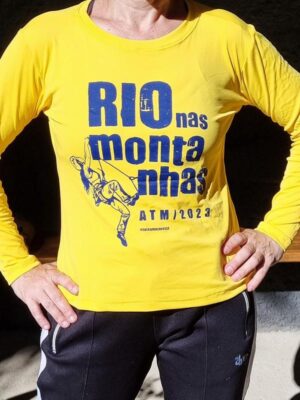 Camisa de Escalada Rio nas Montanhas