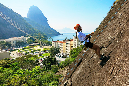 Curso de Escalada no Rio de Janeiro: Curso Básico de Escalada.