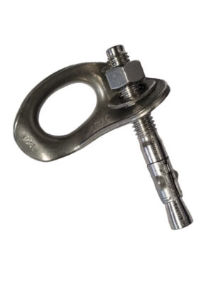 Conjunto chapeleta e parabolt/chumbador em aço inox