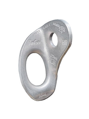 Chapeleta PinGo inox para escalada. Marca Bonier.